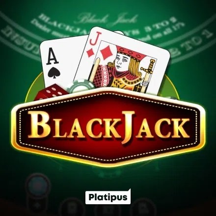 Blackjack slot visual from Platipus available on hotline-casino.net