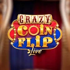 Crazy Coin Flip online game logo by Evolution on hotline-casino.net