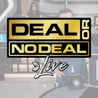 Deal or No Deal Live online game logo by Evolution on hotline-casino.net