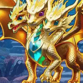 Dragon Treasure slot visual from KA Gaming available on hotline-casino.net
