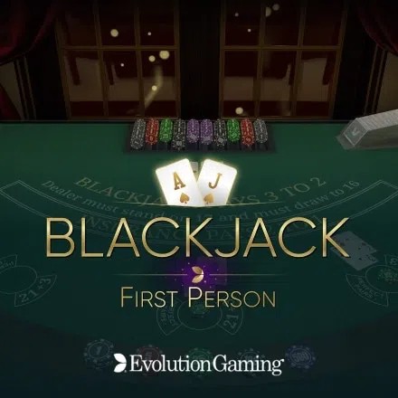 Play the First Person Blackjack slot by Evolution on Hotline