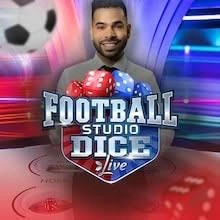 Football Studio Dice logo by Evolution at Hotline