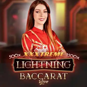 Lightning Baccarat game by Evolution – logo hosted on Hotline