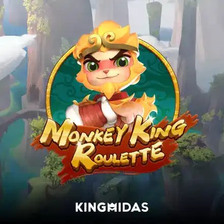 Monkey King Roulette slot logo by King Midas at Hotline