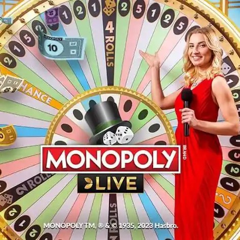 Play the Monopoly Live slot by Evolution on Hotline