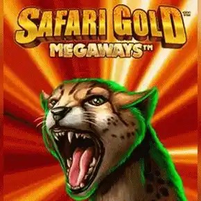 Safari Gold Megaways logo by Blueprint Gaming at Hotline
