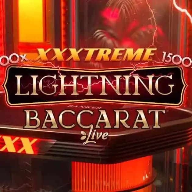 XXXtreme Lightning Baccarat logo – Live Dealer by Evolution at Hotline